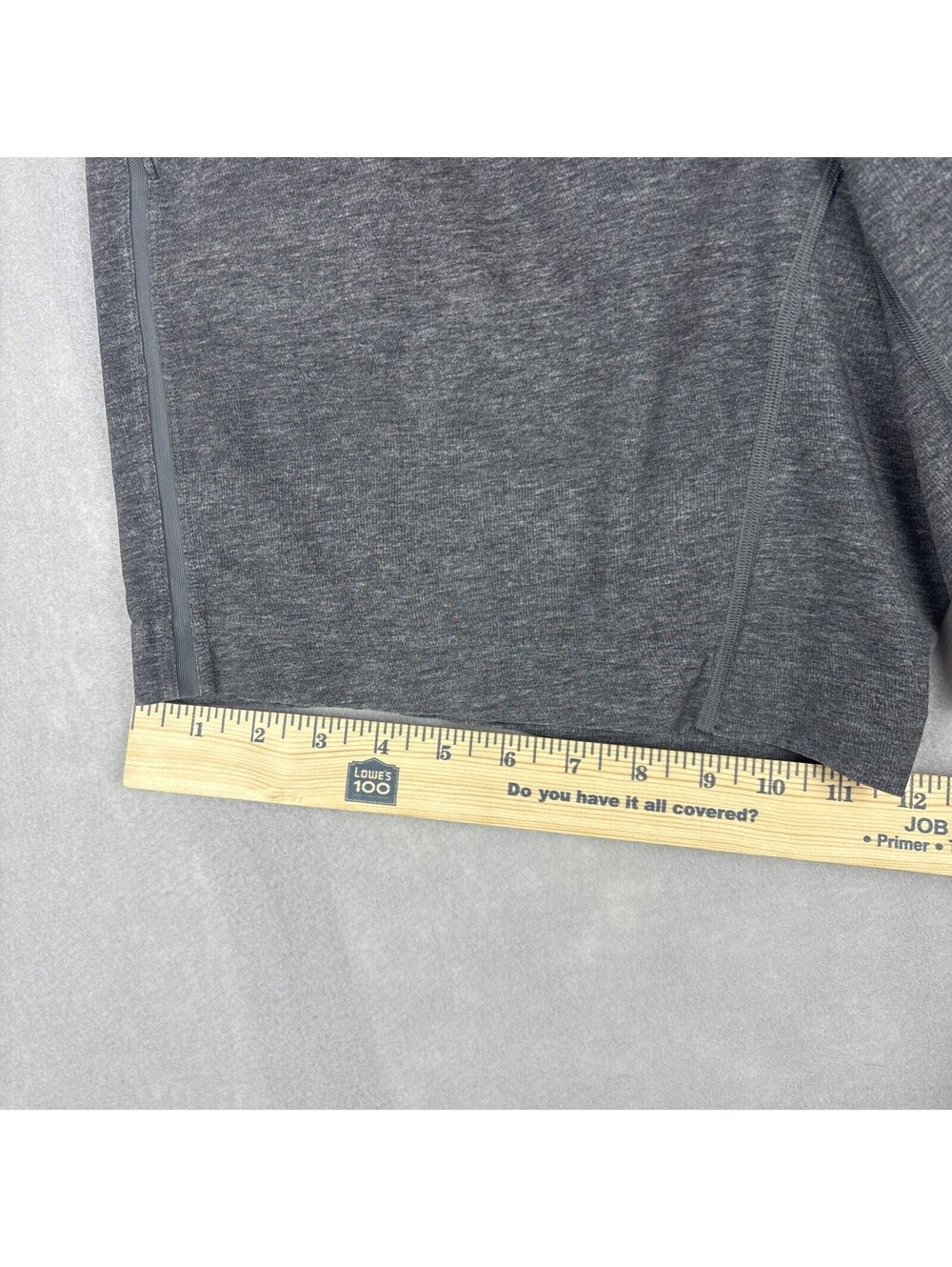 Lululemon Pace Breaker Shorts Lined 9" Inseam Mens XL Gray Athletic Gym Stretch - Picture 4 of 9